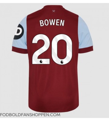 West Ham United Jarrod Bowen #20 Hjemmebanetrøje 2023-24 Kortærmet